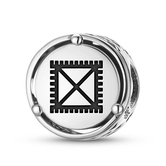 Mrammuo Adinkra Symbols Charm