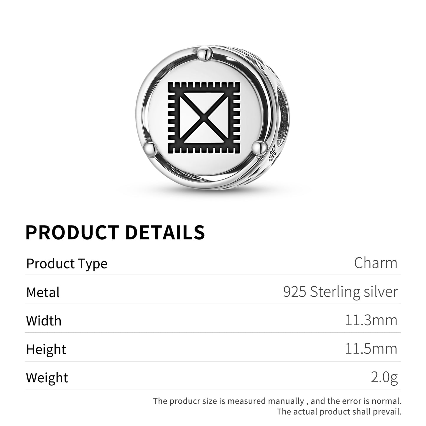 Mrammuo Adinkra Symbols Charm