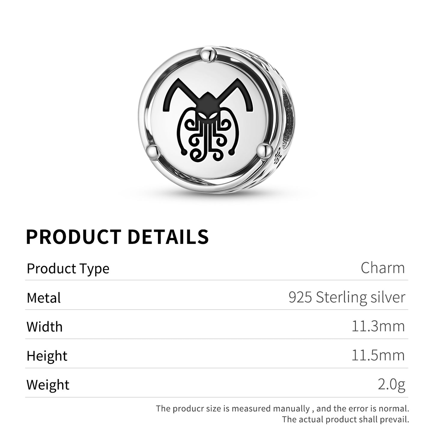 Cthulhu Lovecraft Symbols Charm