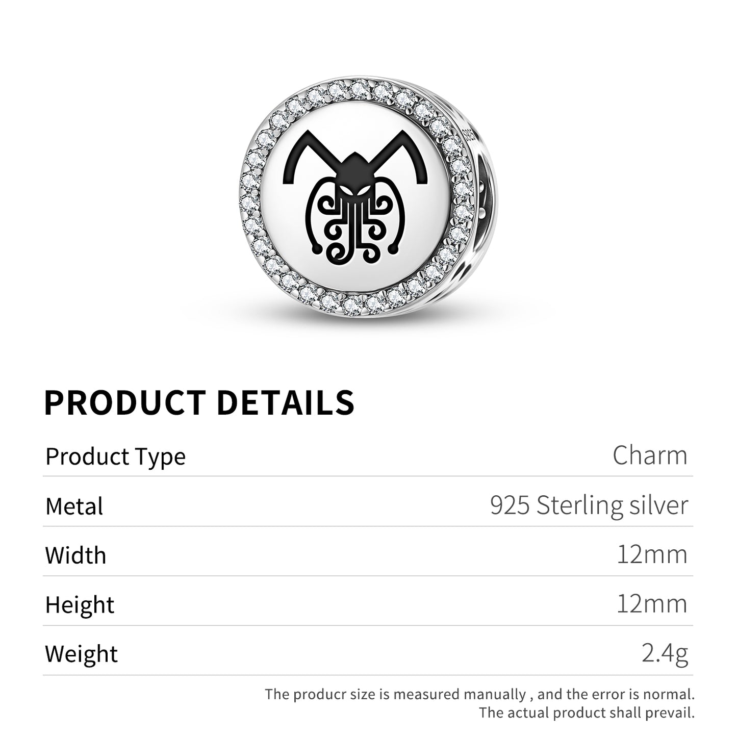 Cthulhu Lovecraft Symbols Charm