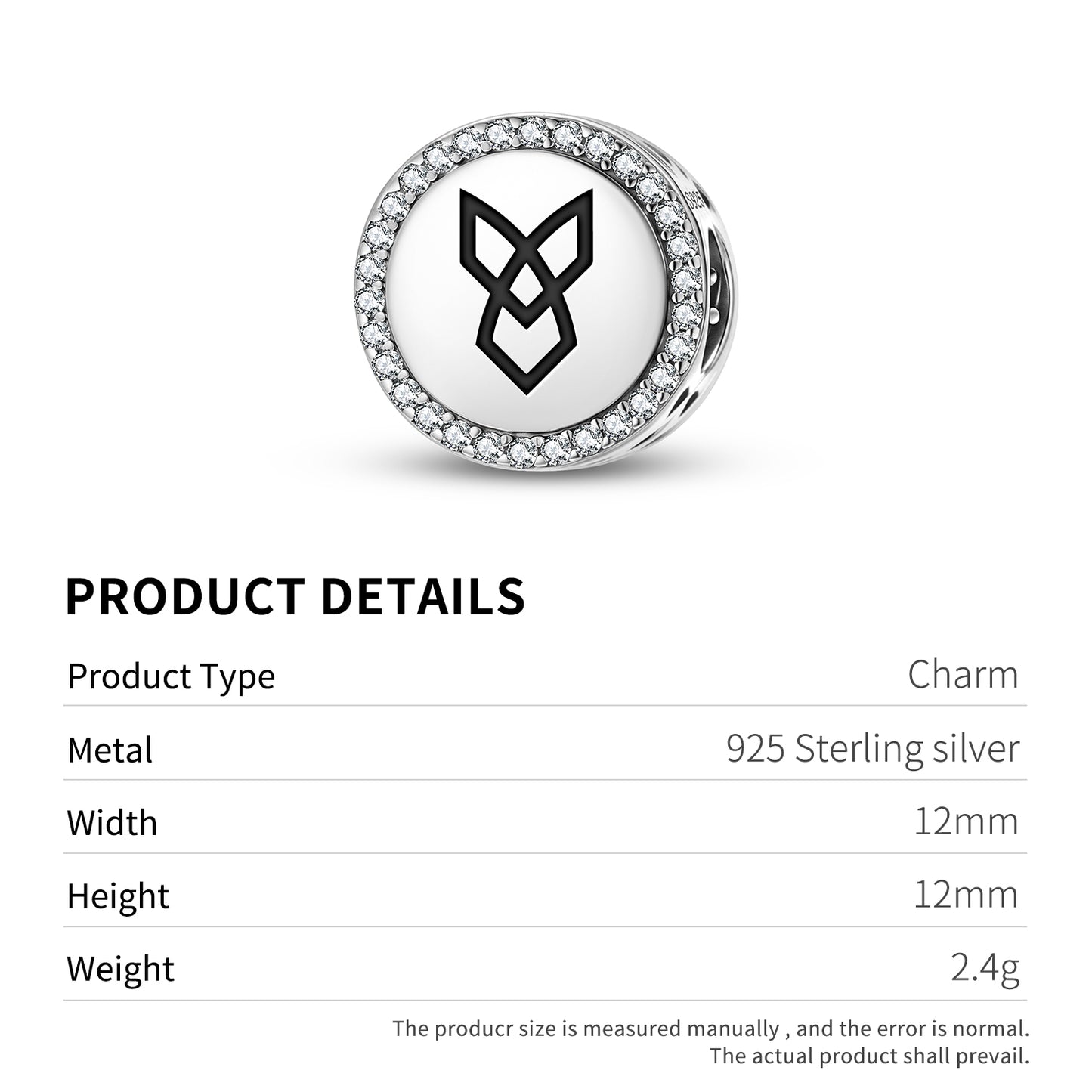 Sventovit Slavic Symbols Charm