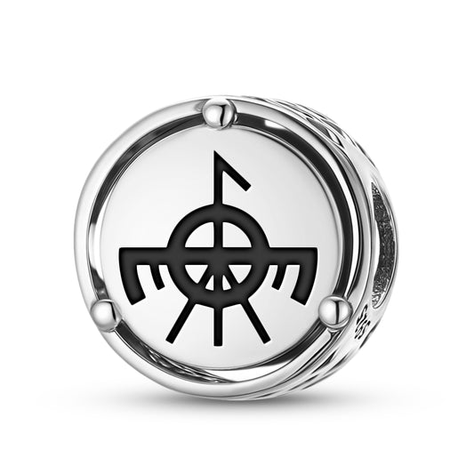 Raróg Slavic Symbols Charm
