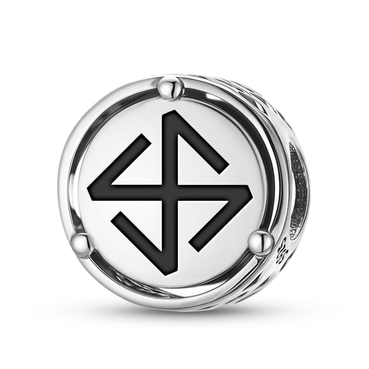 Hors Slavic Symbols Charm