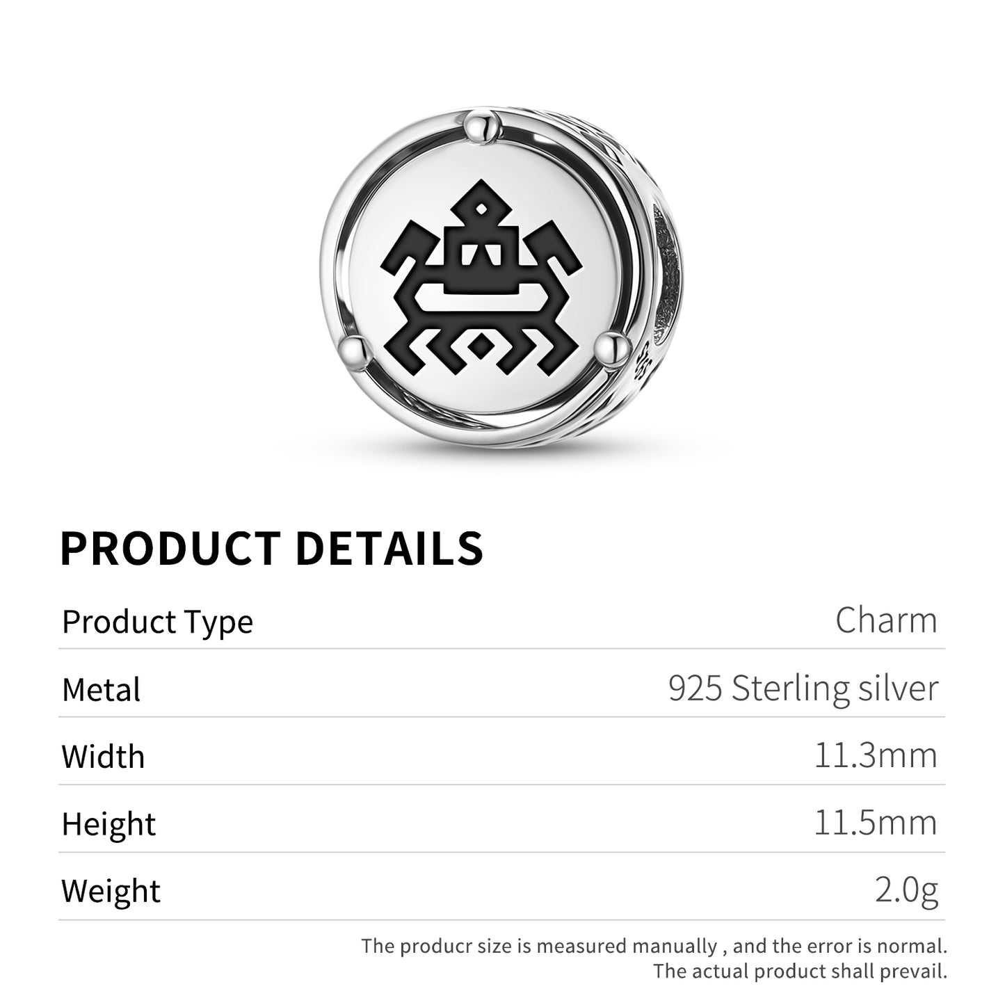 Dazhbog Slavic Symbols Charm