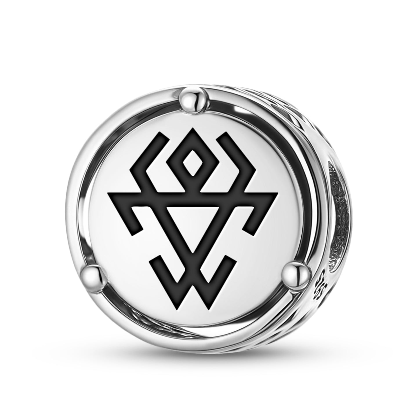Chernobog Slavic Symbols Charm