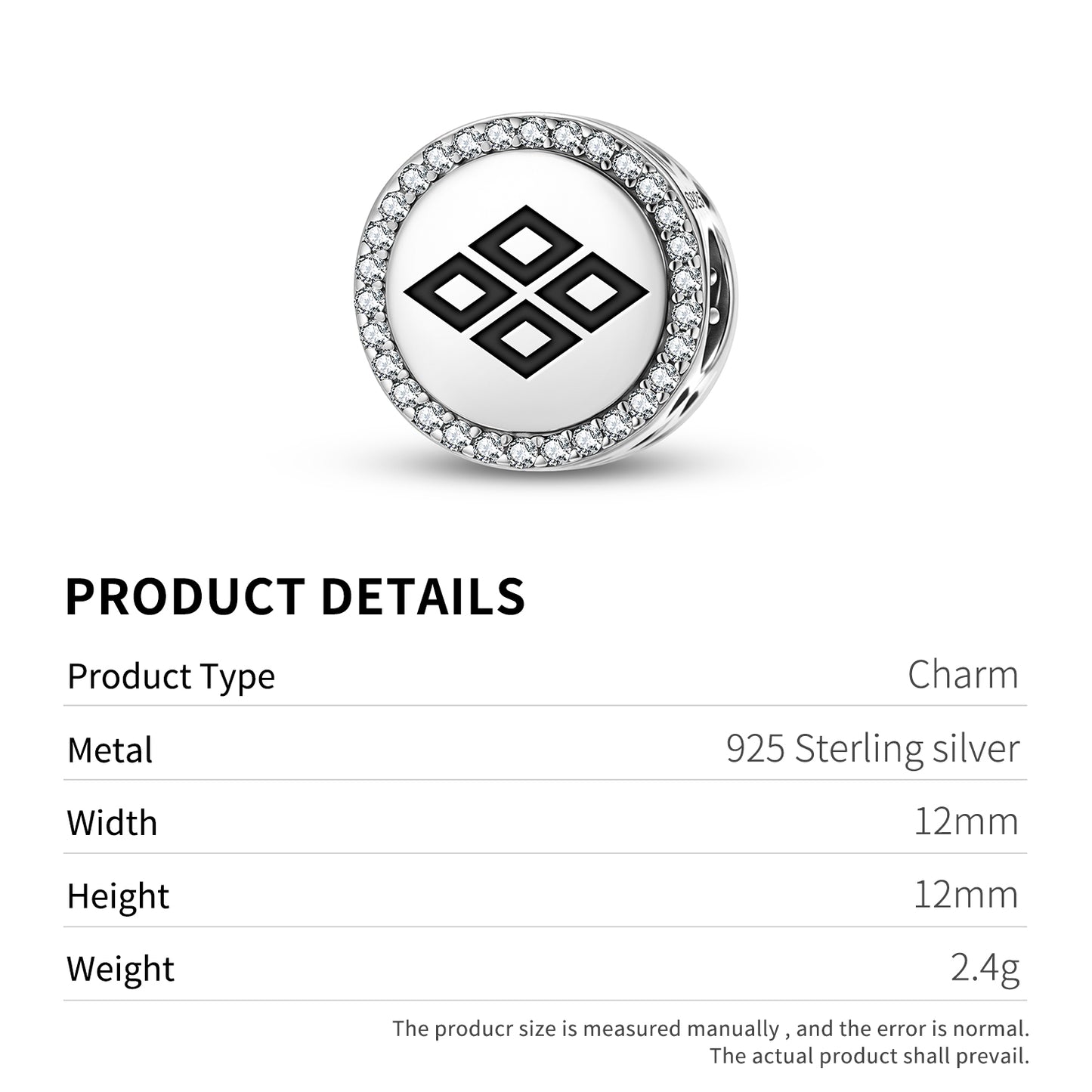 Takeda Ryo Japanese Symbols Charm