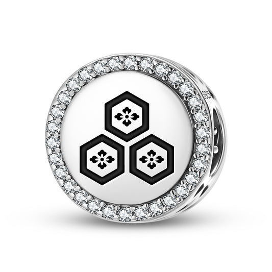 Azai Nagamasa Japanese Symbols Charm