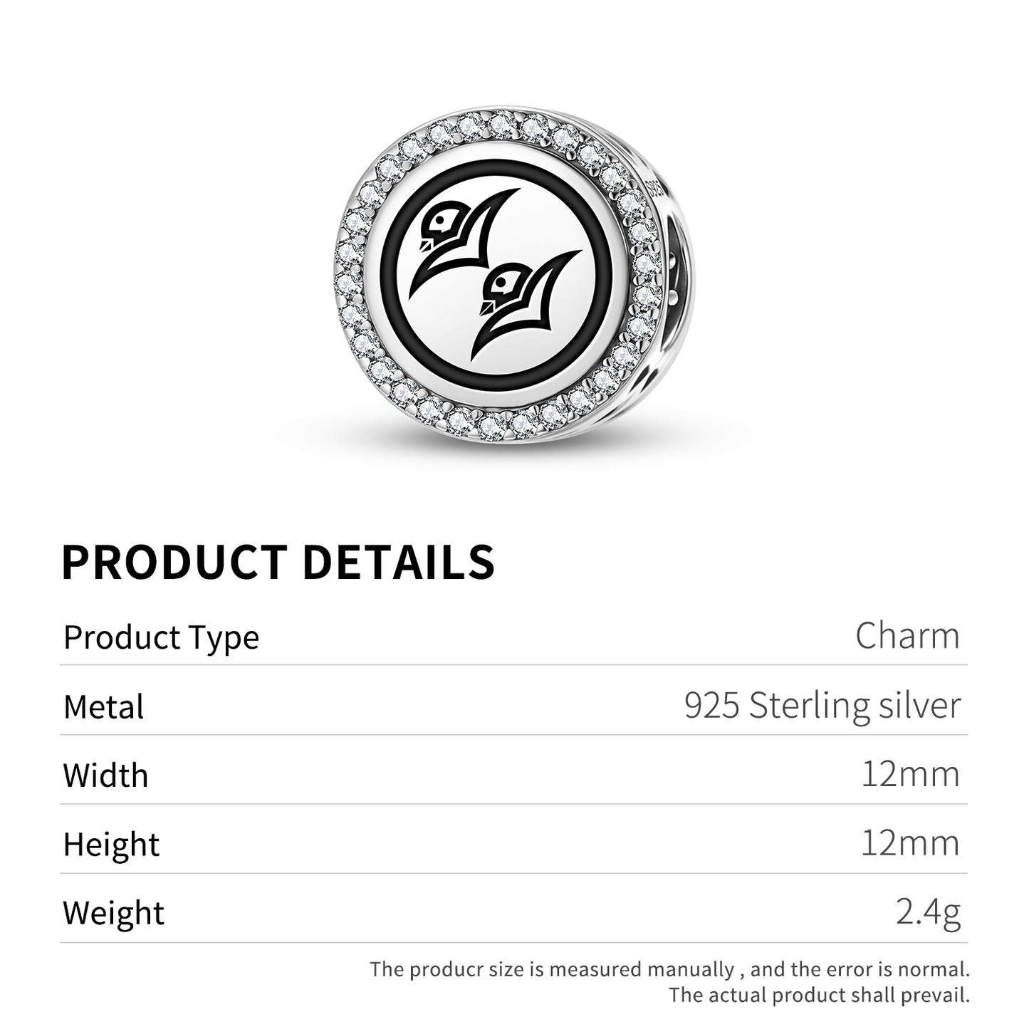 Shibata Katsuie Japanese Symbols Charm