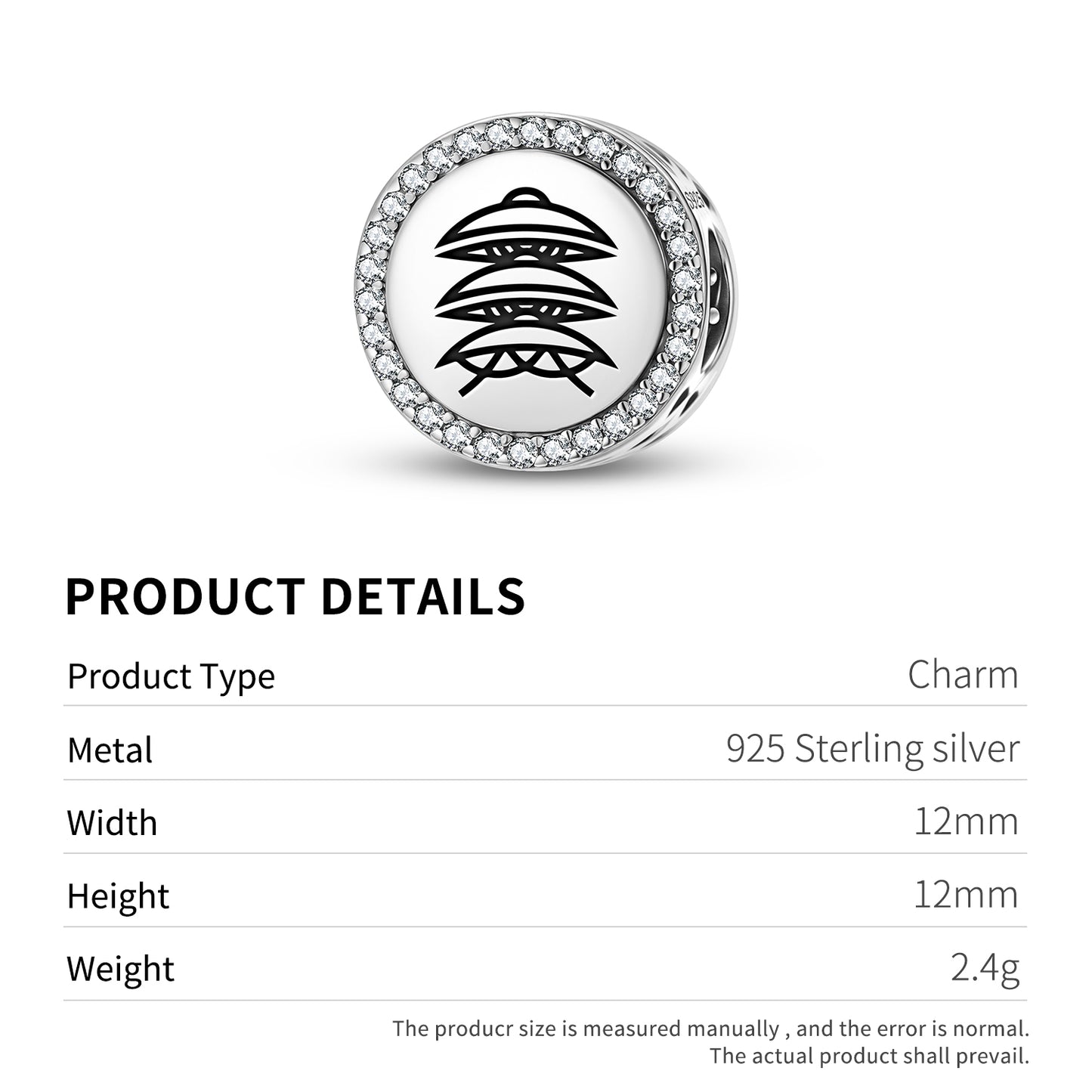 Mibu Japanese Symbols Charm
