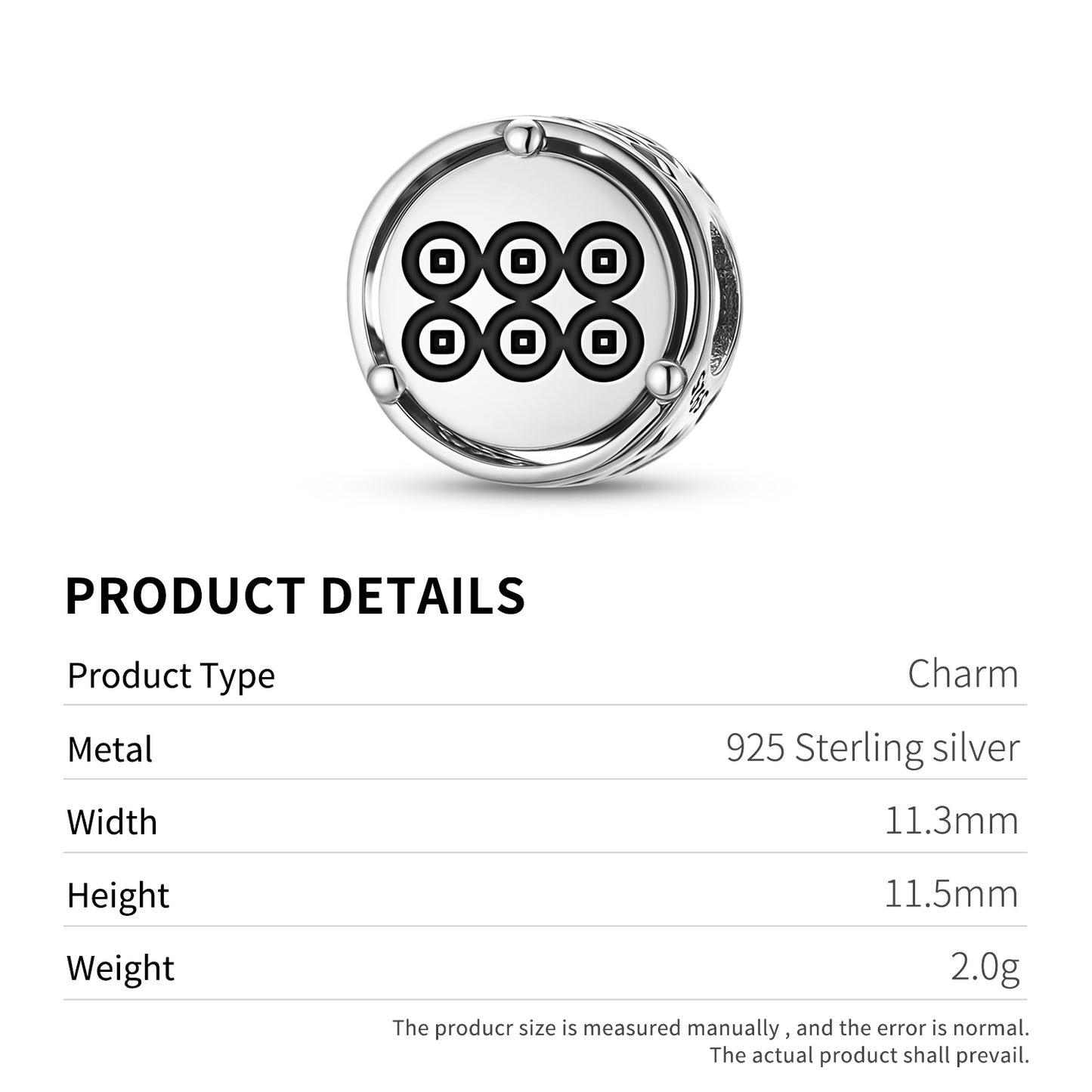 Sanada Yukimura Japanese Symbols Charm