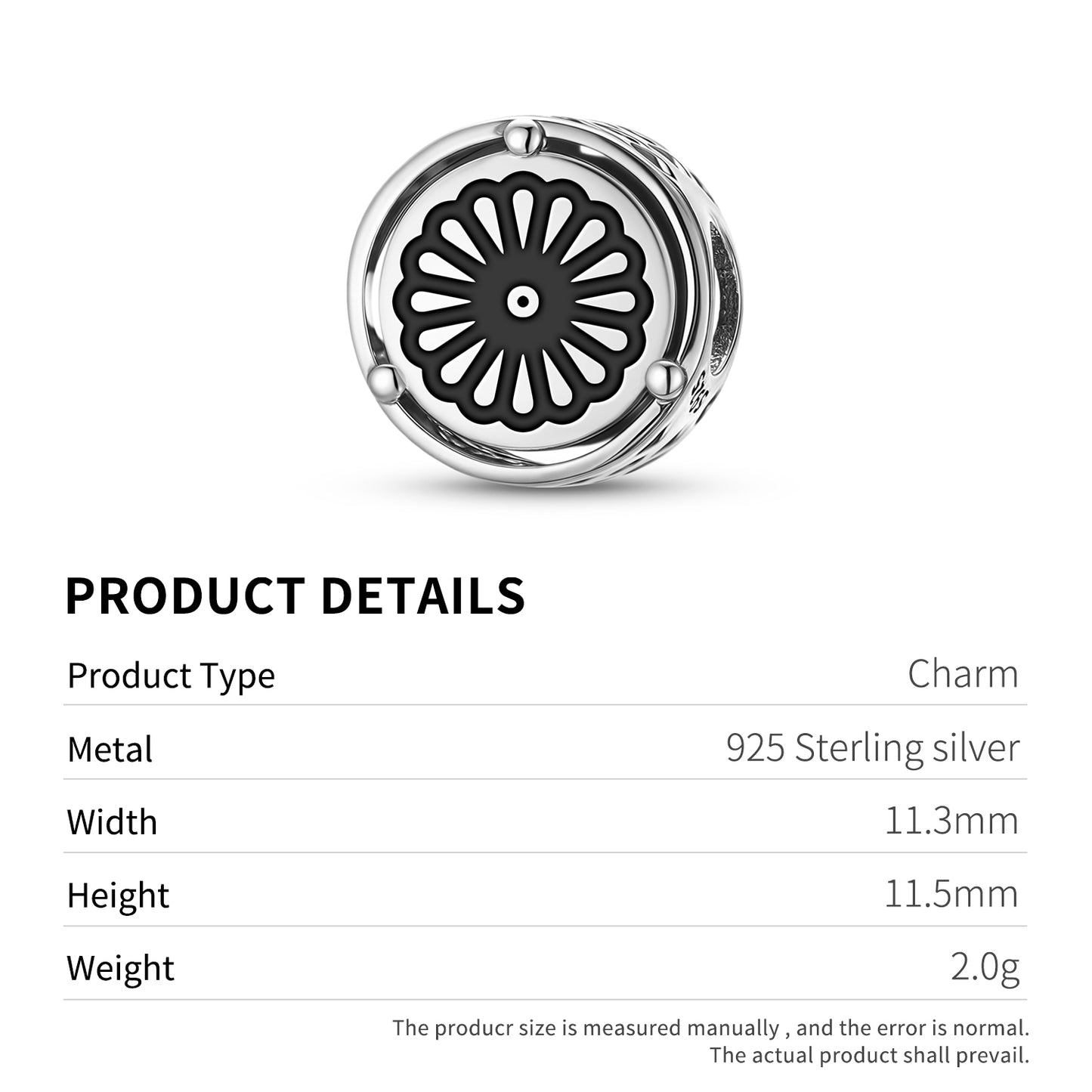 Jirogiku Japanese Symbols Charm