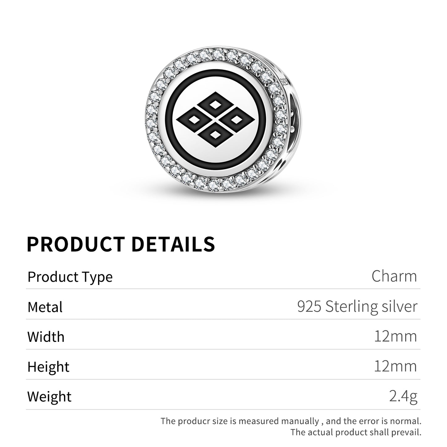 Shinsaku Takasugi Japanese Symbols Charm