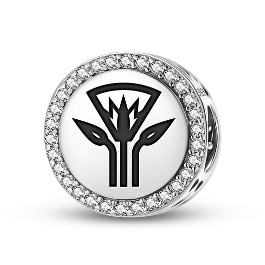 Lotus Egyptian Symbols Charm