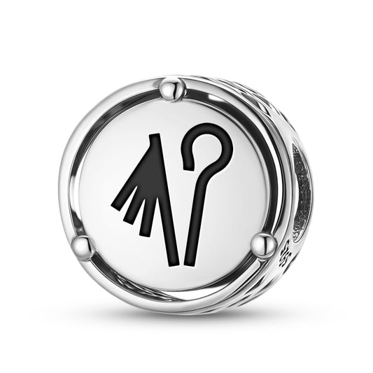 Crook and fall Egyptian Symbols Charm