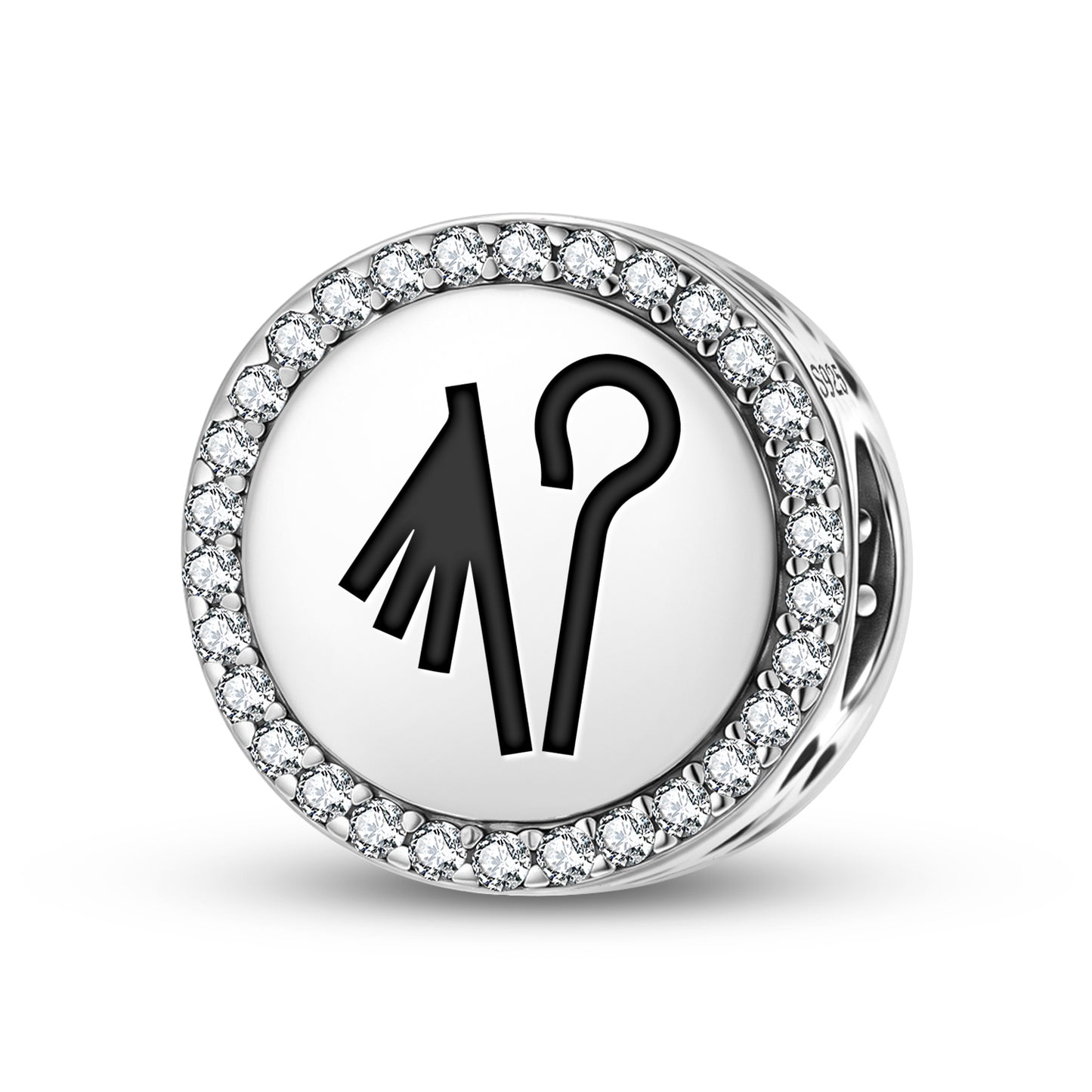 Crook and fall Egyptian Symbols Charm