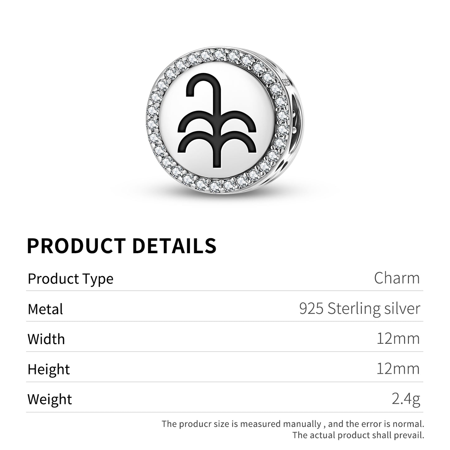 Sedge Egyptian Symbols Charm