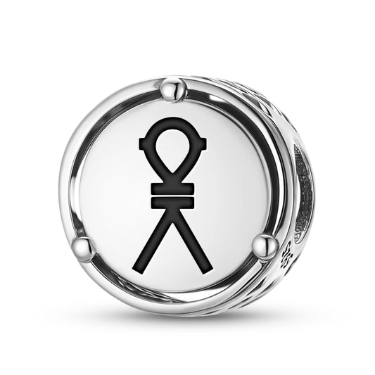 Sa Egyptian Symbols Charm
