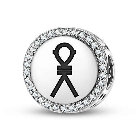 Sa Egyptian Symbols Charm