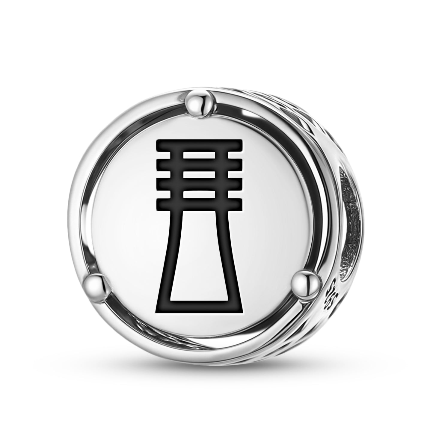 Djed Egyptian Symbols Charm