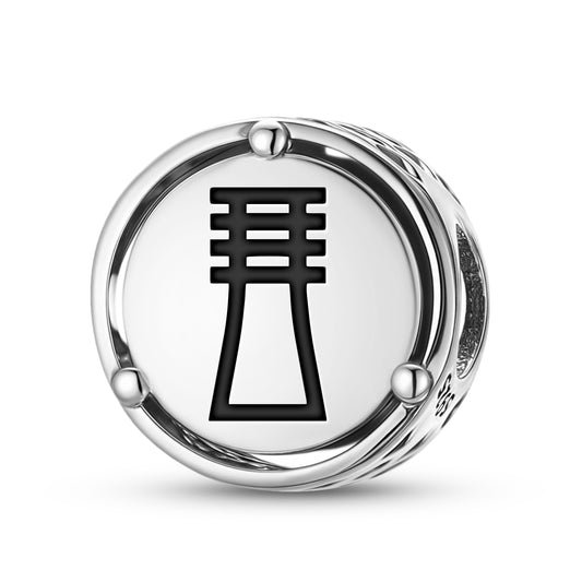 Djed Egyptian Symbols Charm