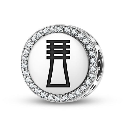 Djed Egyptian Symbols Charm