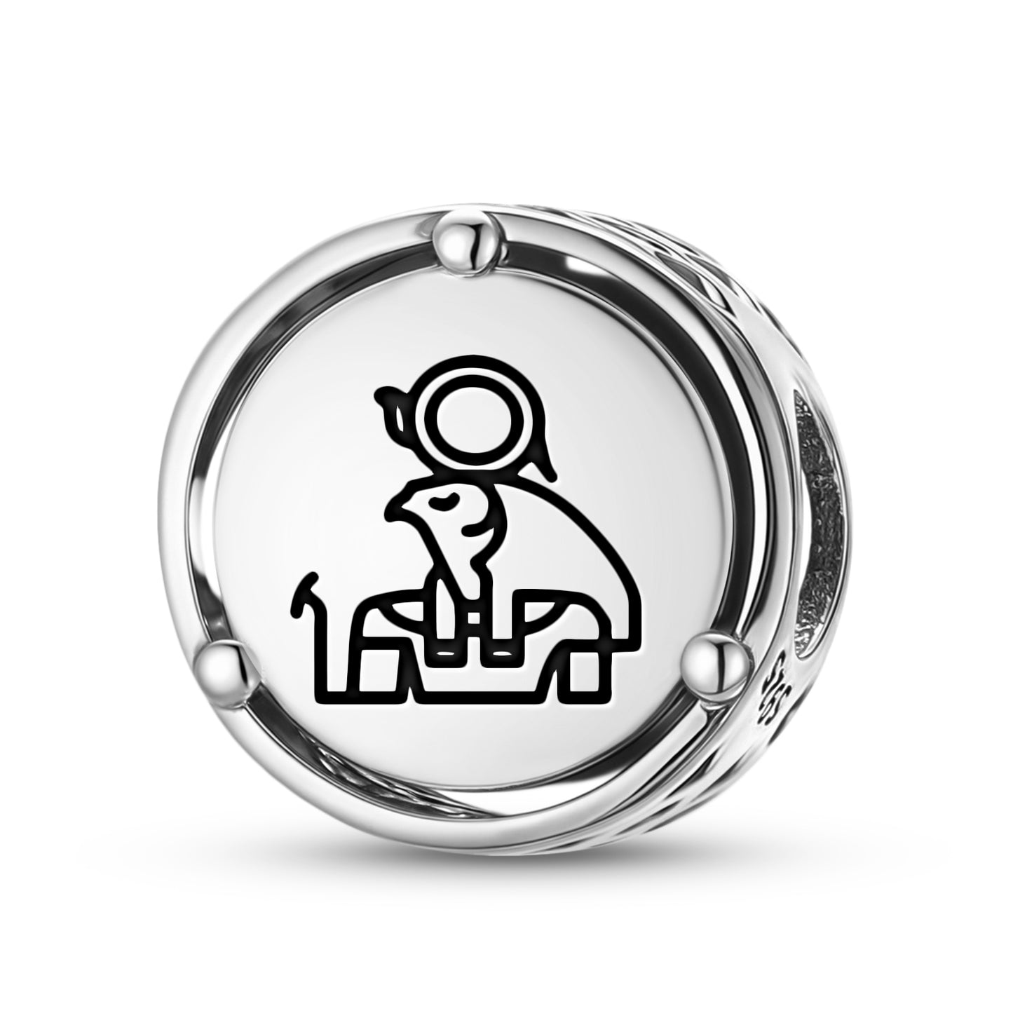 Ra Egyptian Symbols Charm
