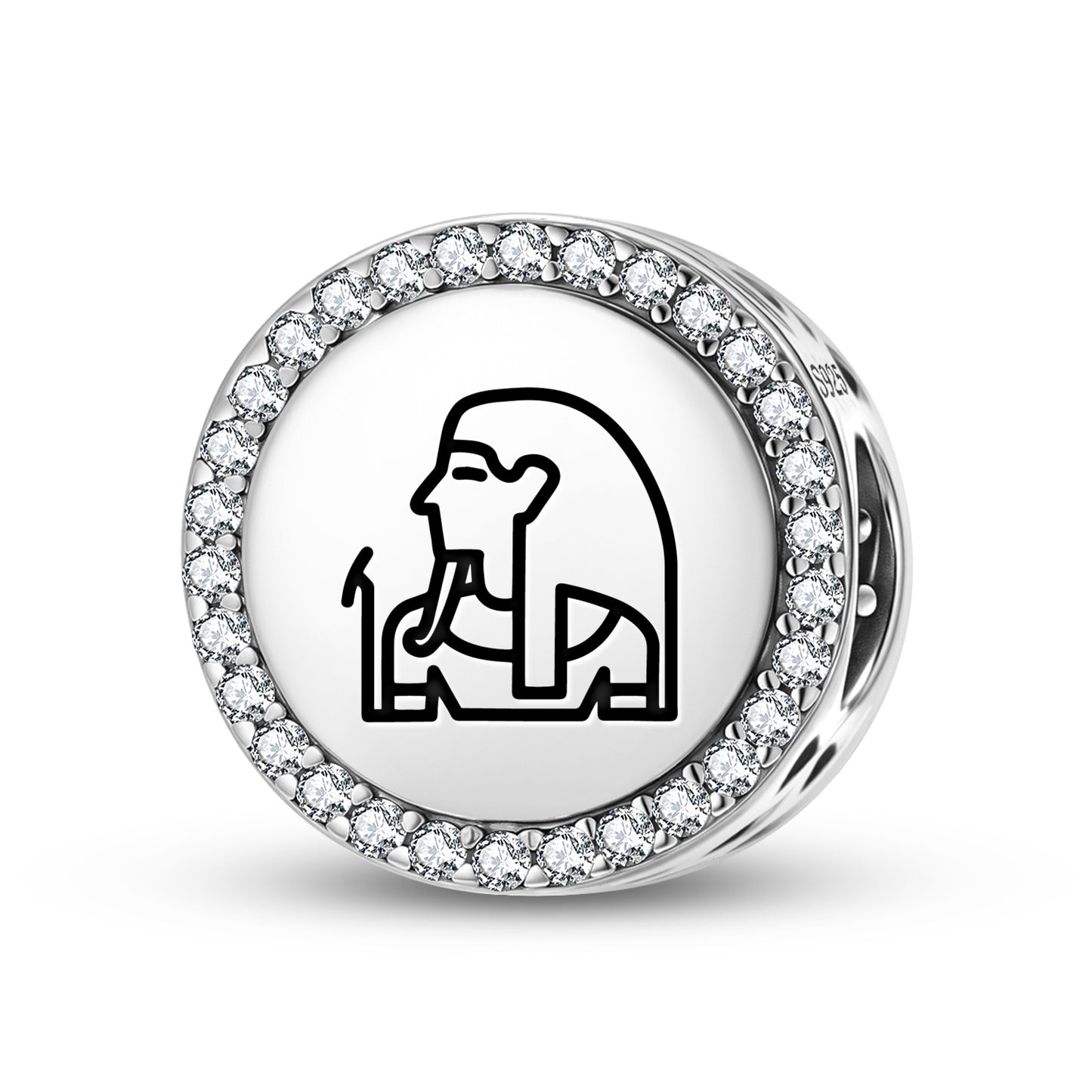 Atum Egyptian Symbols Charm