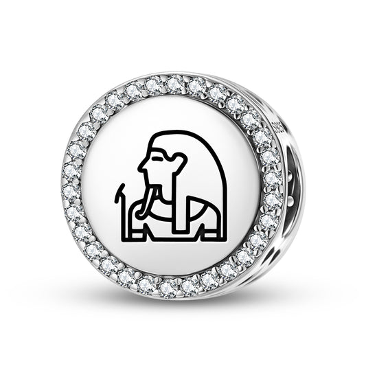 Atum Egyptian Symbols Charm