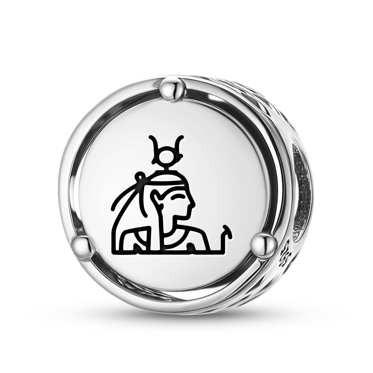 Hathor Egyptian Symbols Charm