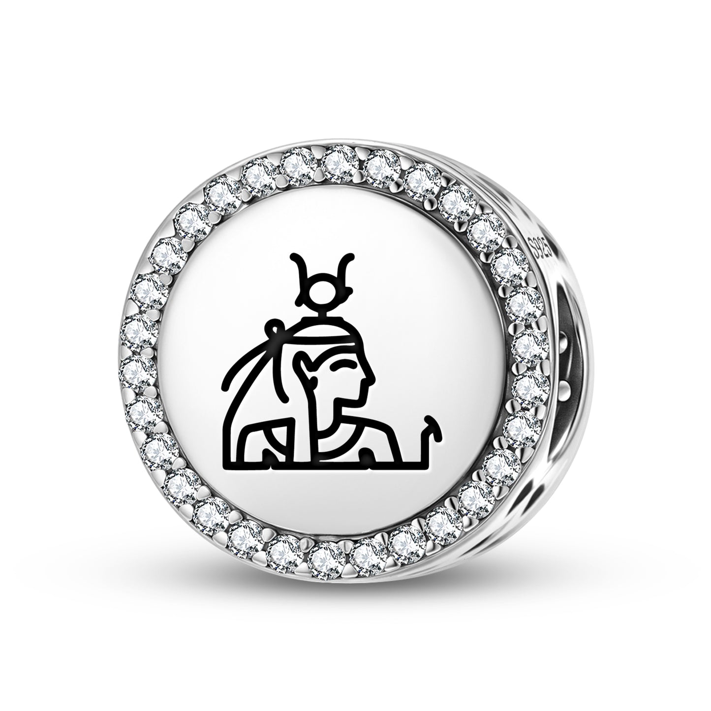 Hathor Egyptian Symbols Charm