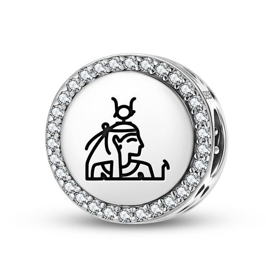 Hathor Egyptian Symbols Charm