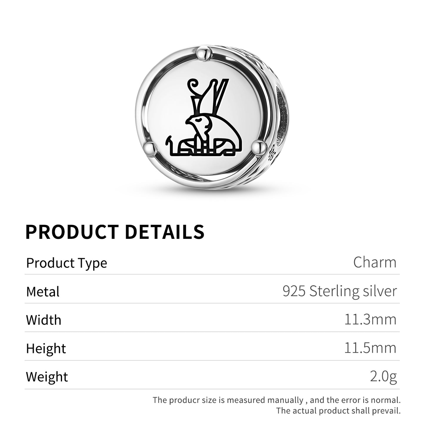 Horus Egyptian Symbols Charm