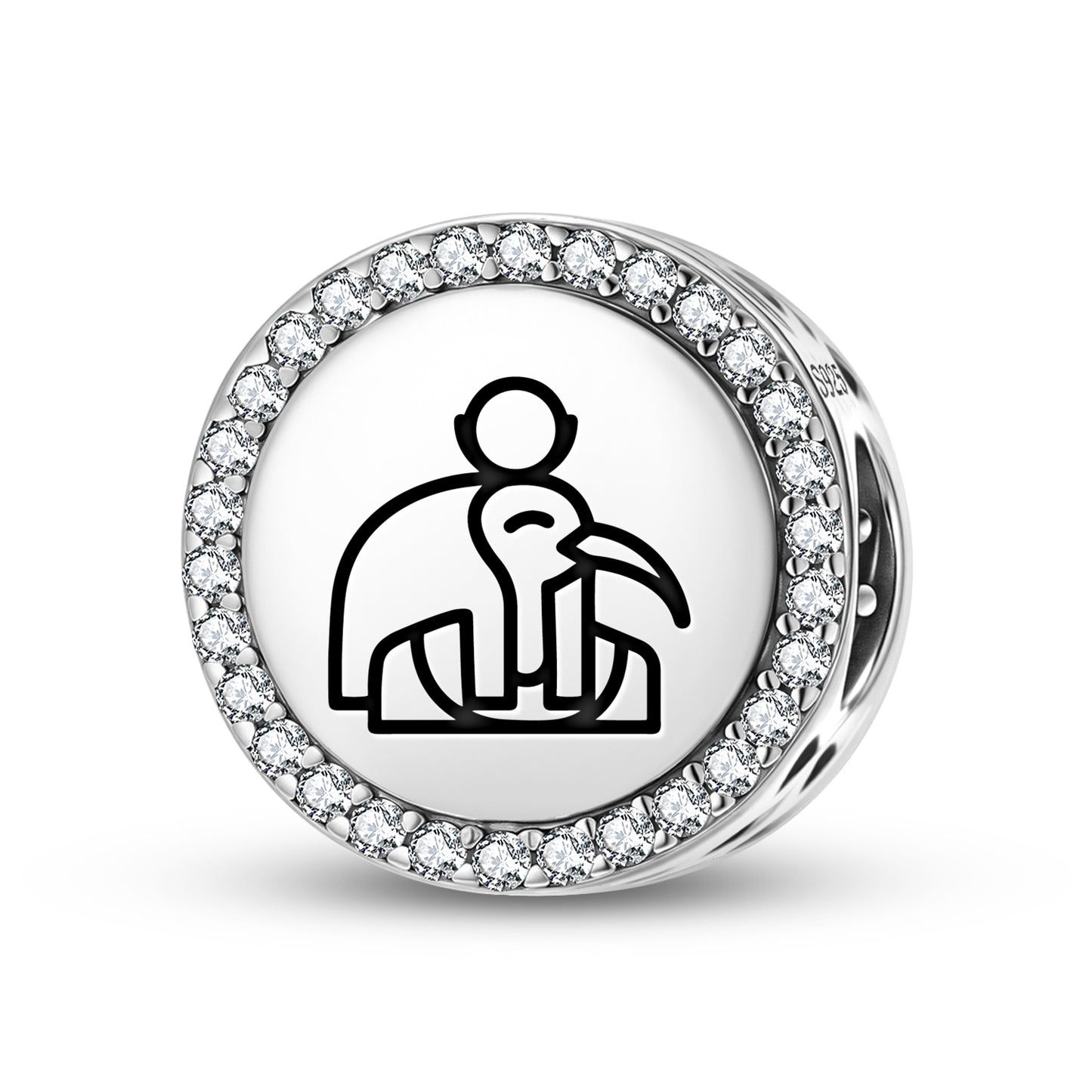 Thots Egyptian Symbols Charm