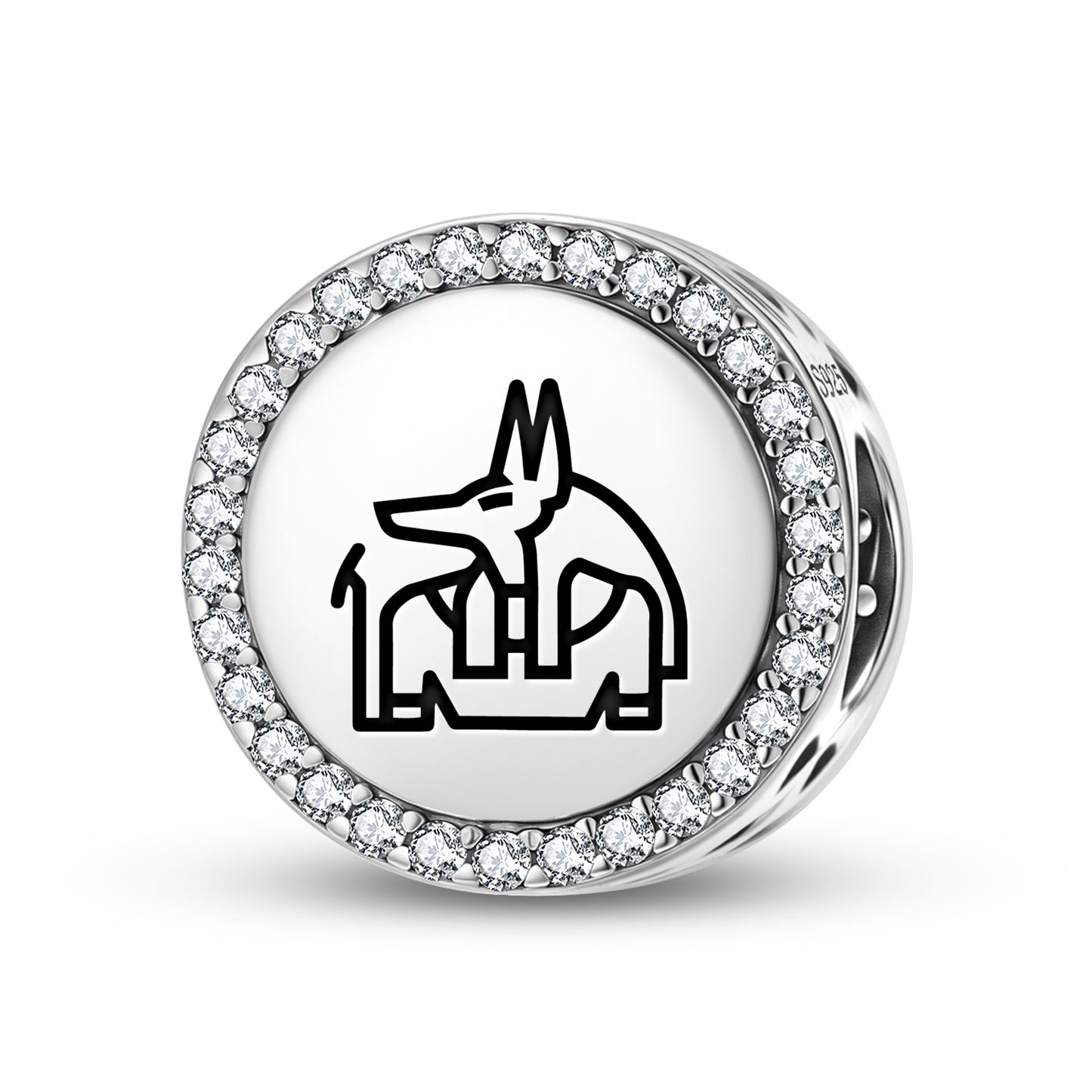 Anubis Egyptian Symbols Charm