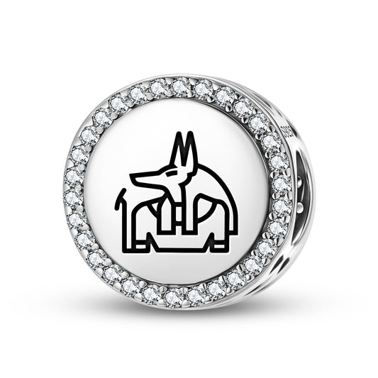 Anubis Egyptian Symbols Charm