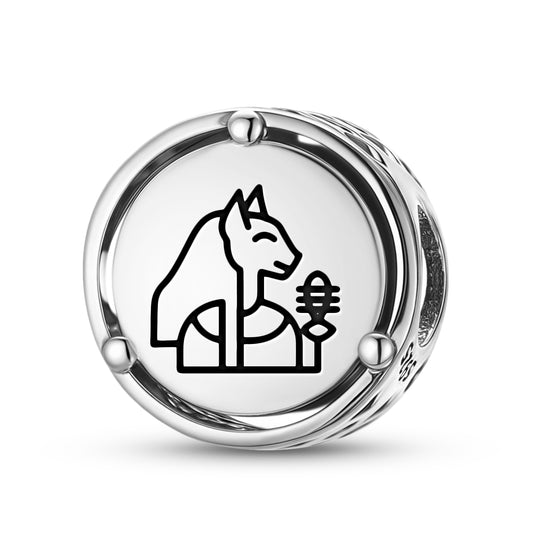 Bastet Egyptian Symbols Charm