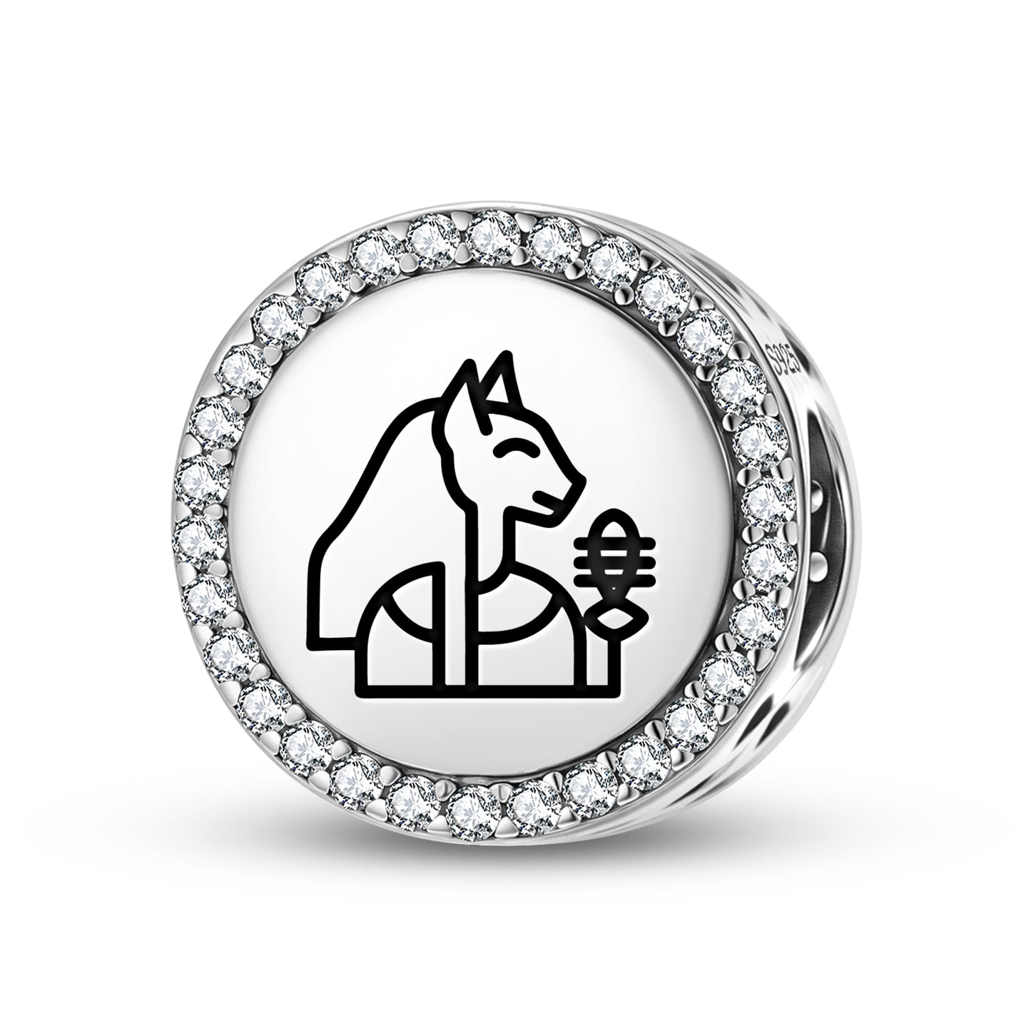 Bastet Egyptian Symbols Charm