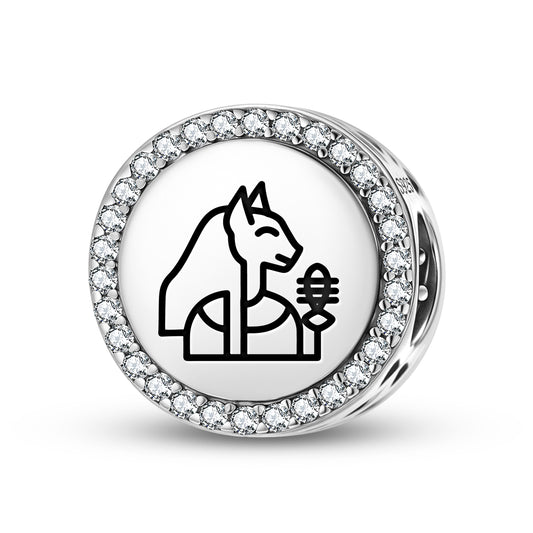 Bastet Egyptian Symbols Charm