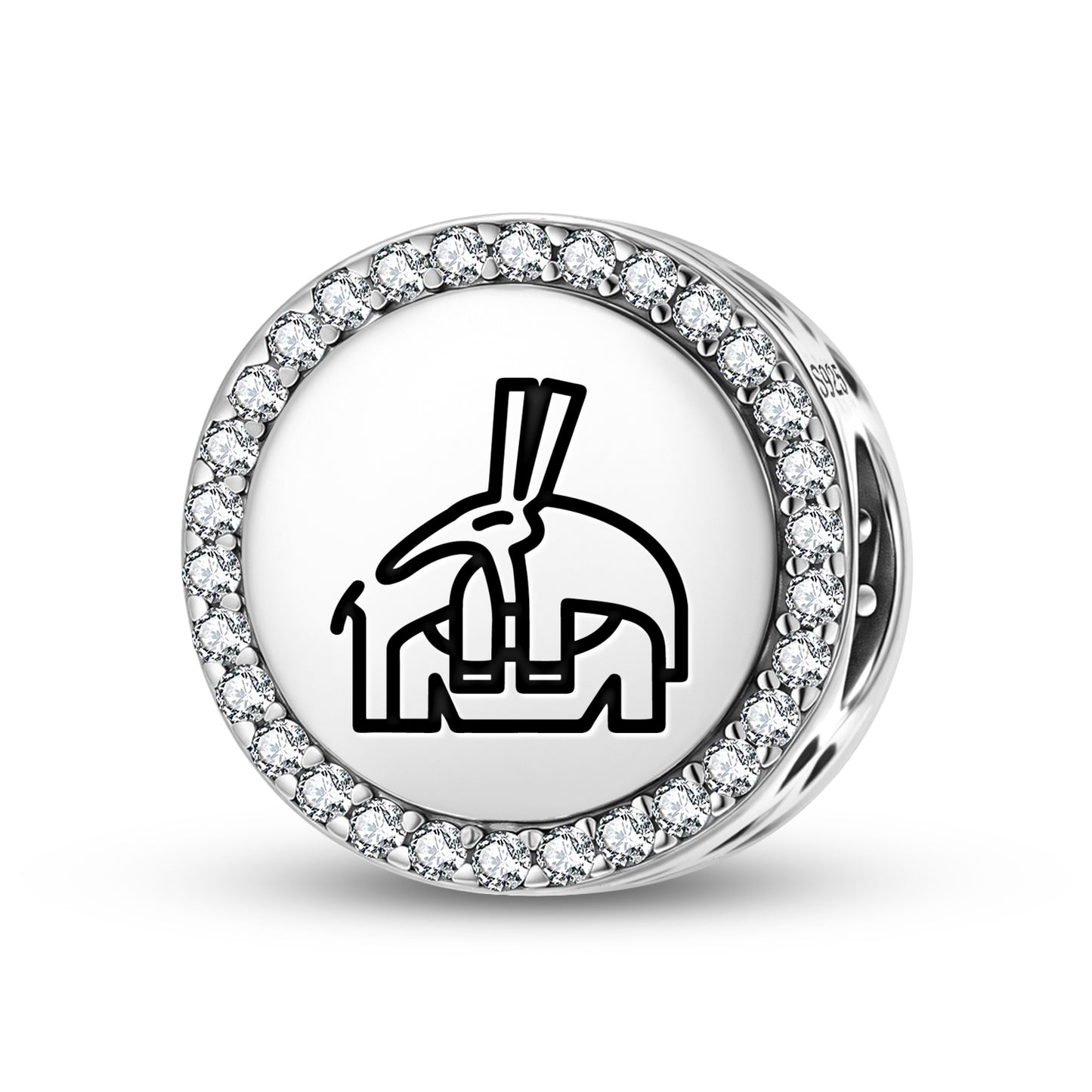 Set Egyptian Symbols Charm