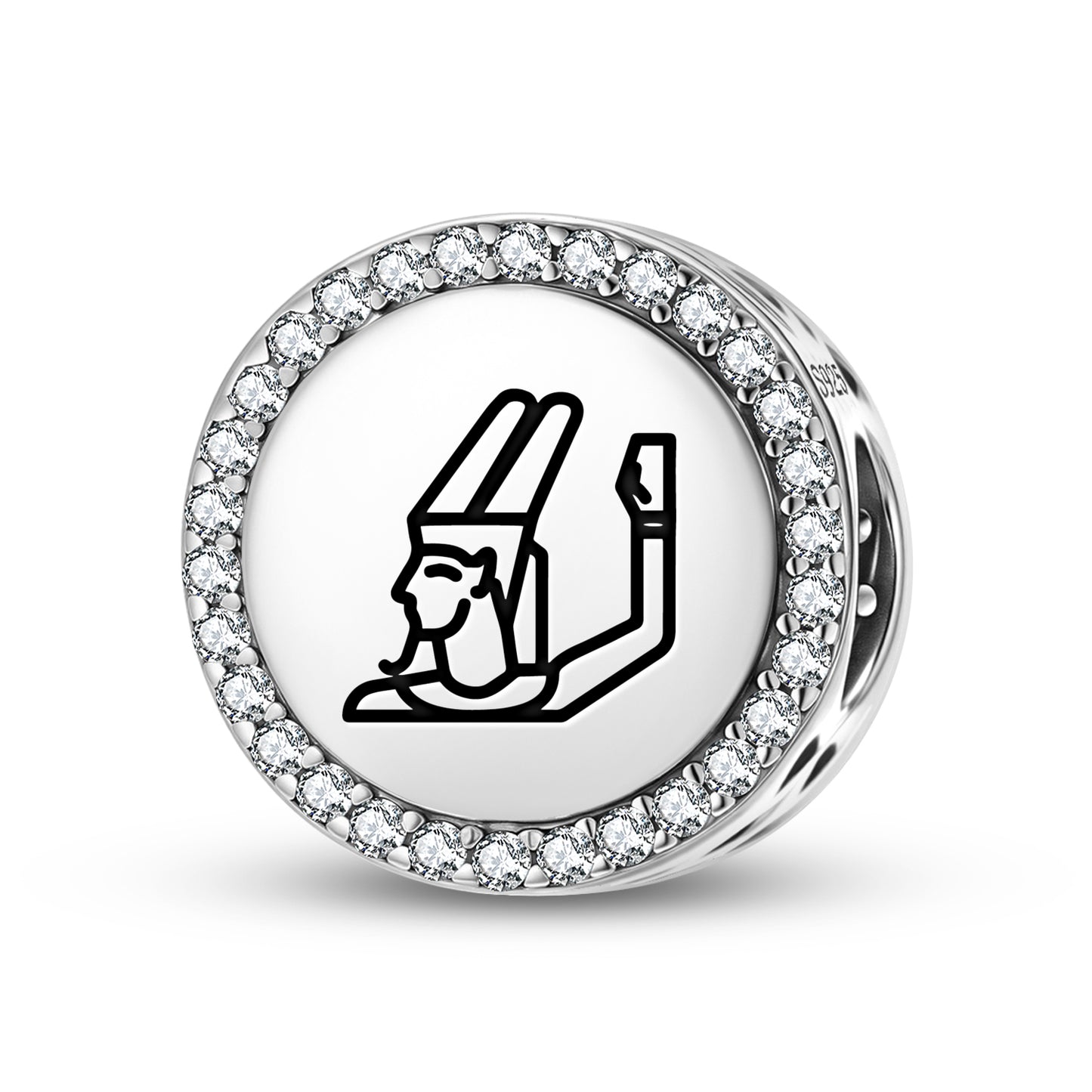 Min Egyptian Symbols Charm