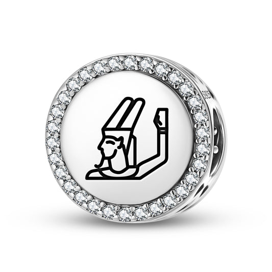 Min Egyptian Symbols Charm