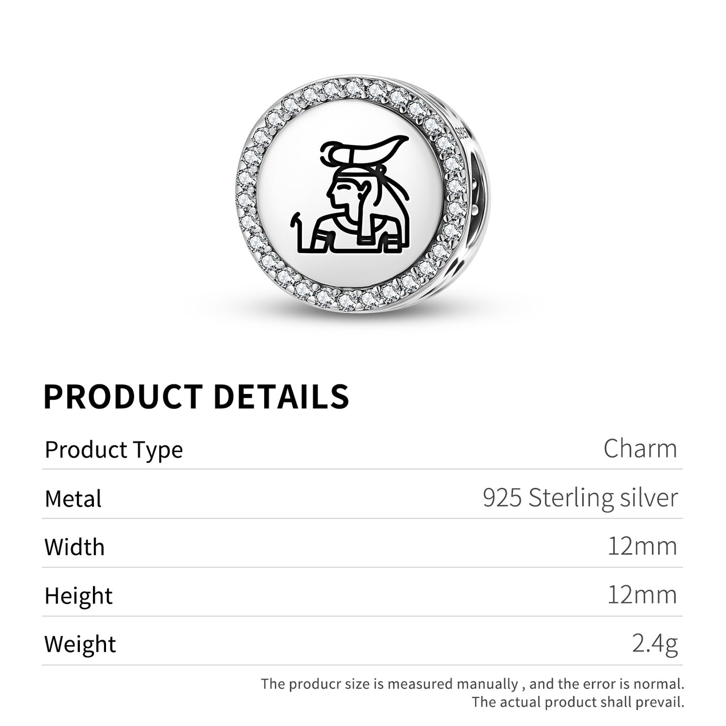 Serket Egyptian Symbols Charm