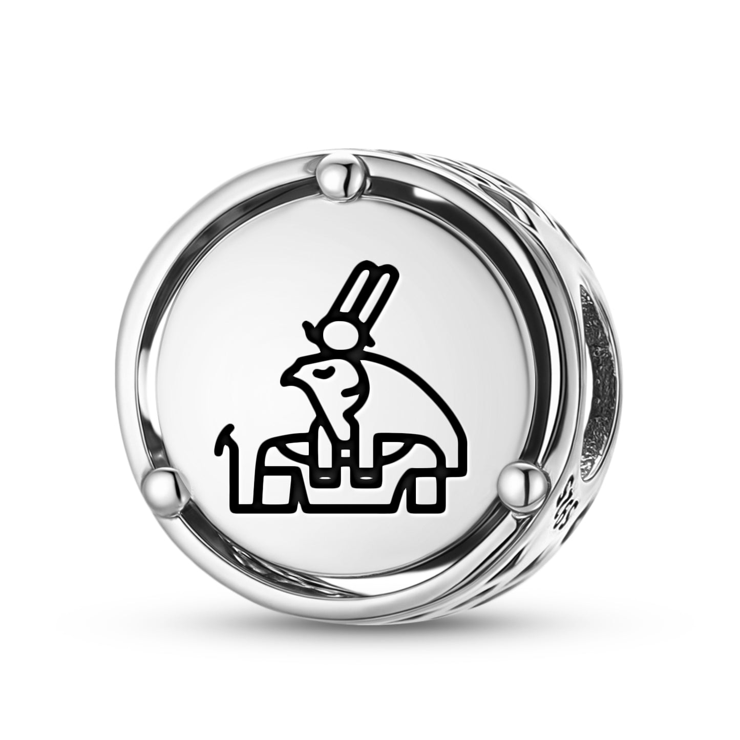 Montu Egyptian Symbols Charm