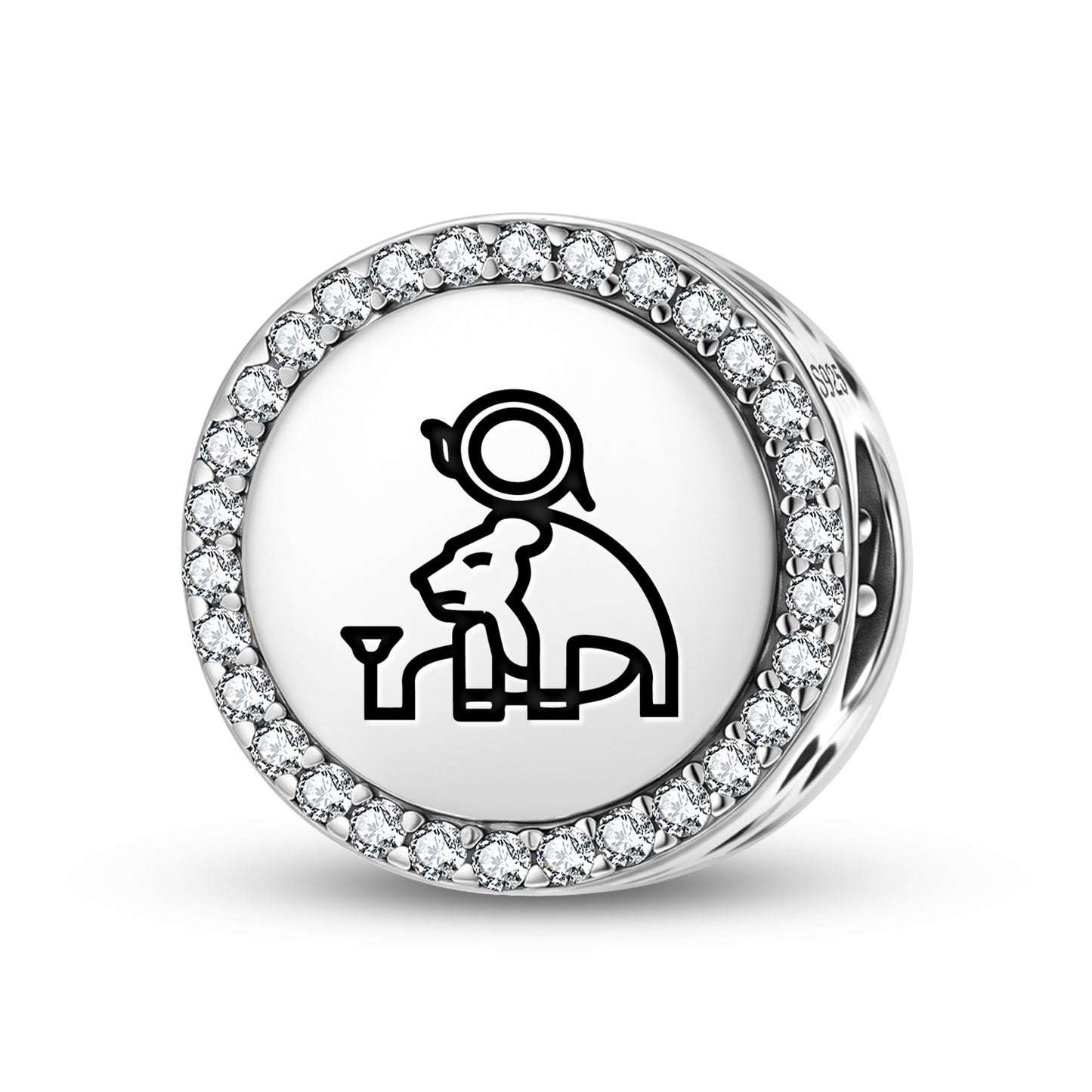 Sekhmet Egyptian Symbols Charm