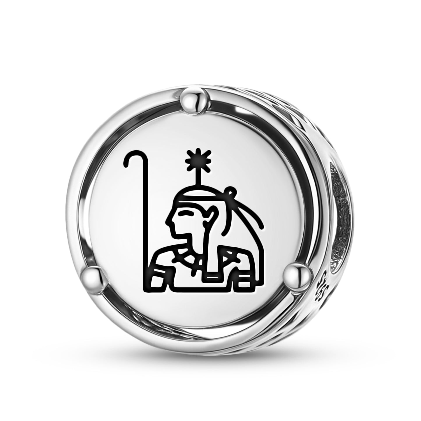 Seshat Egyptian Symbols Charm