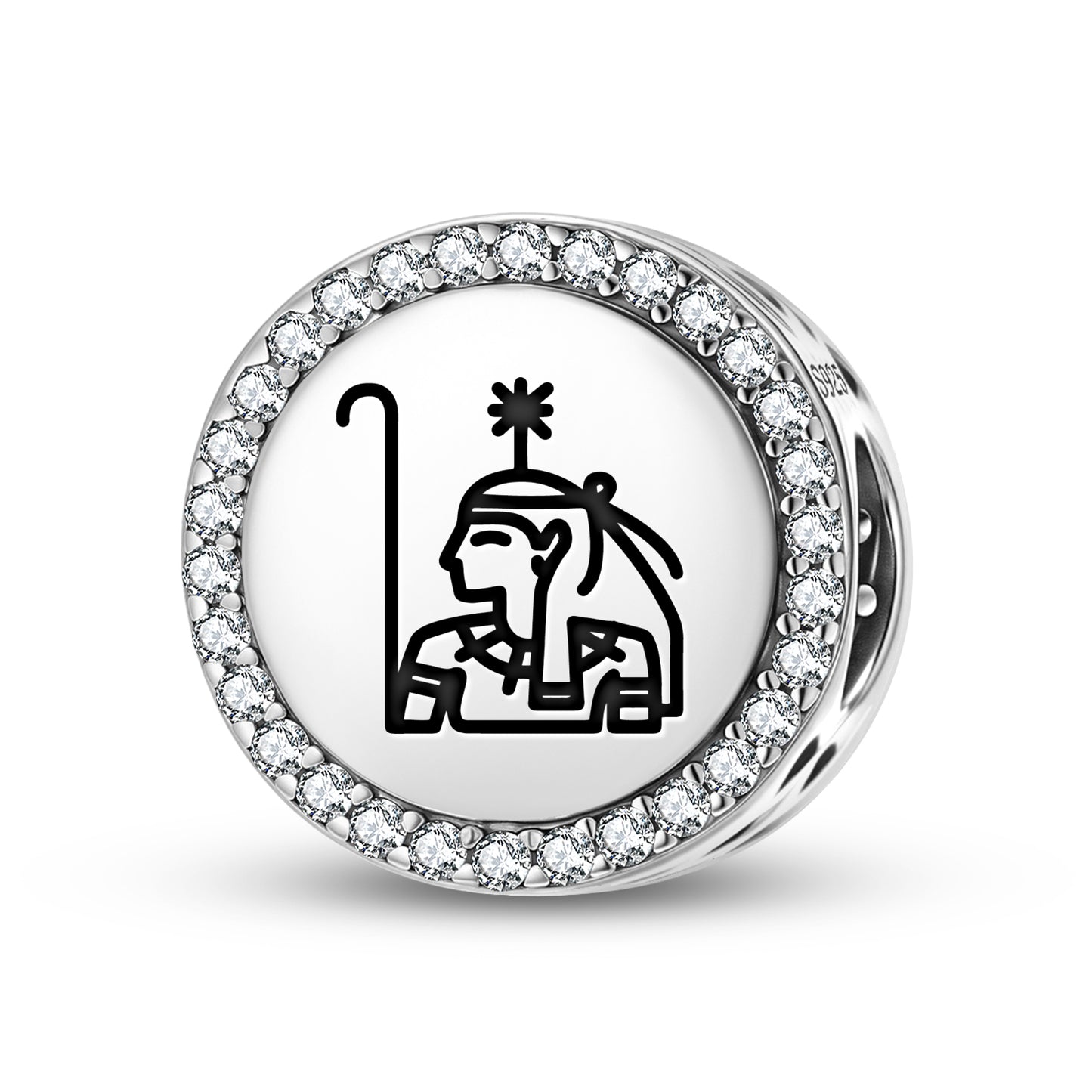 Seshat Egyptian Symbols Charm