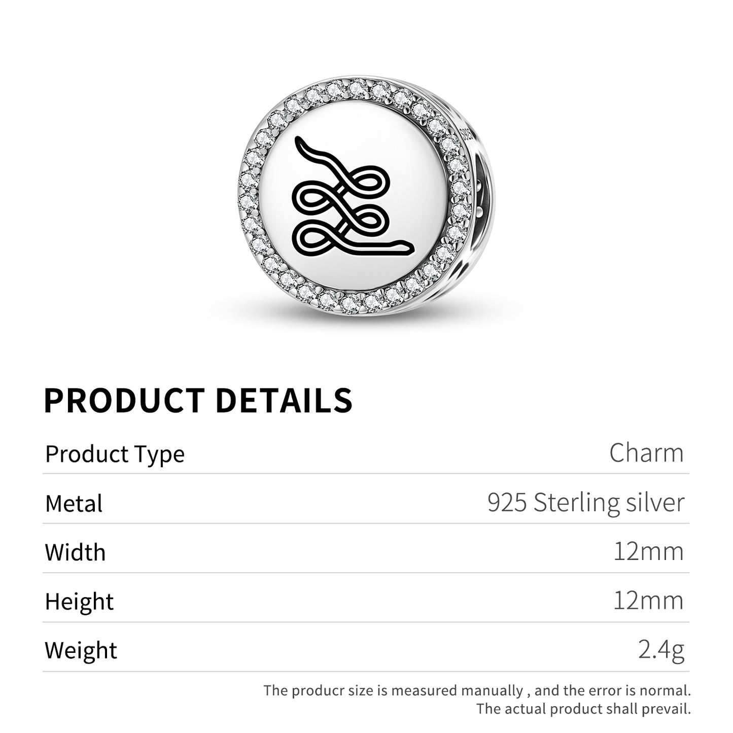 Apophis Egyptian Symbols Charm