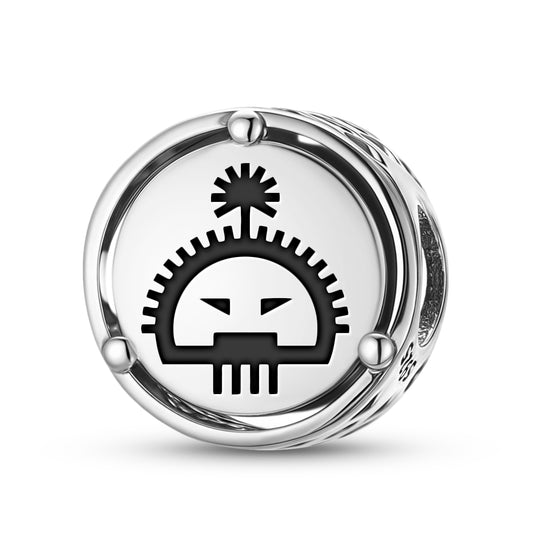 Kuwanlelenta Hopi Symbols Charm