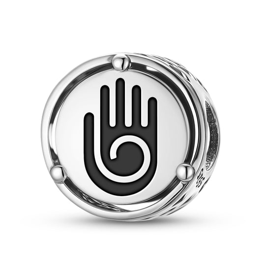 Healing Hand Hopi Symbols Charm