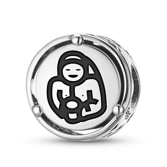 Mama Allpa Inca Symbols Charm